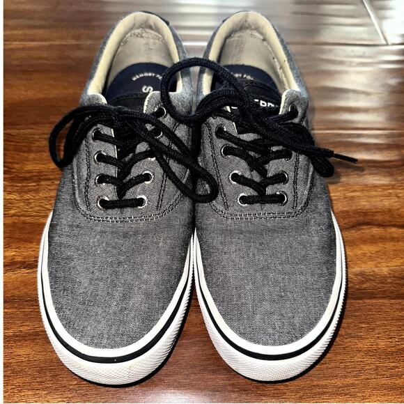 Sperry Top Sider Shoes Mens 8 M Halyard Cvo Sneakers Grey...